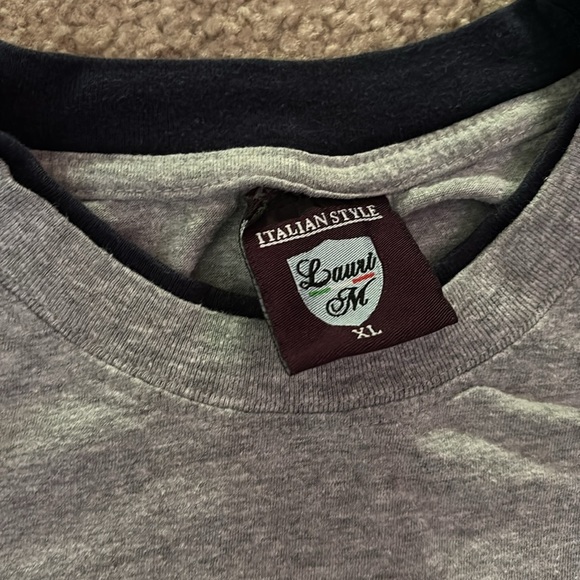 Viareggio Italia Gray T-Shirt size L - Picture 2 of 7